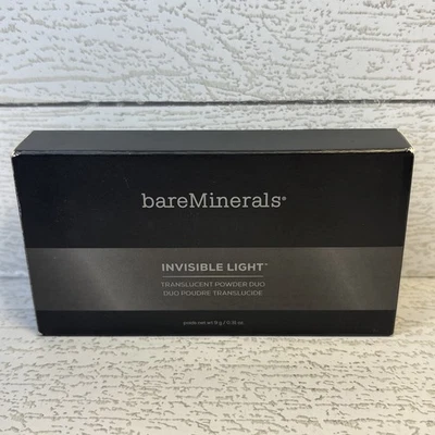 BAREMINERALS Invisible Light TRANSLUCENT POWDER DUO Matte & Glow READ DETAILS - Image 1 of 4