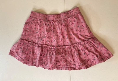 GAP Kids девочек розовый цветочный юбка размер XL ярусные оборки легкий Cottagecore - Изображение 1 из 4