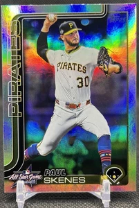 2025 Topps Update PAUL SKENES All-Star Game Foil! - Pittsburgh Pirates CY - Bild 1 von 2