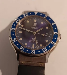 hublot mdm geneve greenwich mean time - Foto 1 di 2