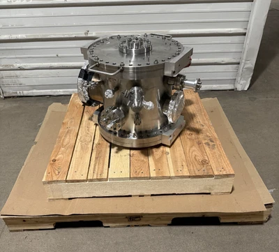 Cámara de vacío ultra alta UHV multipuerto grande de acero inoxidable 18" OD Foto 1 de 4