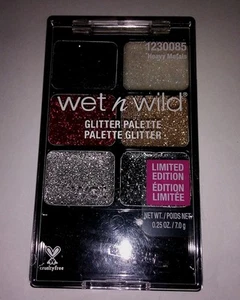 Brand New Wet n Wild Glitter Palette-Creamy Eyeshadow-HEAVY METALS-Smokey Eye - Picture 1 of 4