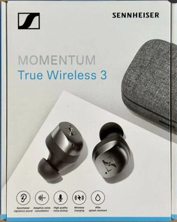 Sennheiser Momentum True Wireless 3 Earbuds - Graphite - *OPEN-BOX* - Image 1 of 1