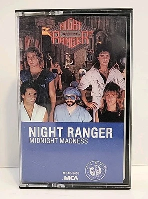 Night Ranger - Midnight Madness (Cassette Tape 1983 MCA) MCAC-5456 Foto 1 de 2