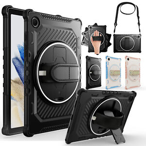 For Samsung Galaxy Tab A8 10.5" SM-X200 Tablet Case Rotating Rubber Stand Cover