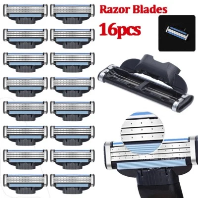 16 pezzi lamette da barba per Gillette Mach 3 senza scatola originale lame senza scatola originale  - Immagine 1 di 4