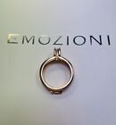 DP485 NEW Genuine Emozioni Rose Plated 25mm Coin Keeper 
