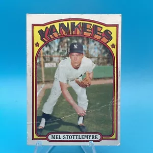 1972 Topps - #325 Mel Stottlemyre - Foto 1 di 10