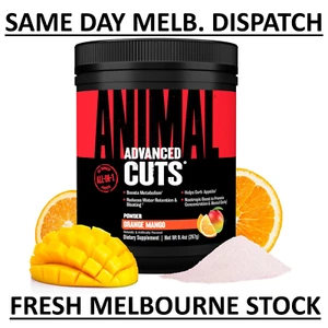 UNIVERSAL NUTRITION Animal Cuts Fat Burner Powder Orange Mango 248g - AU STOCK - Picture 1 of 6