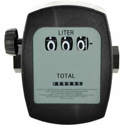 CONTALITRI CONTA LITRI PER POMPA GASOLIO ATTACCO 1" TRAVASO LIQUIDI DIESEL CONTA - Imagen 1 de 2