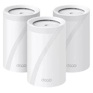 TP-Link Deco BE11000 WIFI 7 Tri-Band Whole Home Mesh System 3-Pack - White NEW - Photo 1/1