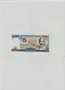 1987 Vietnam 5000 Nam Tram Dong "SPECIMEN" S/N- YA 0000000 Uncirculated H.T.F - Picture 1 of 6