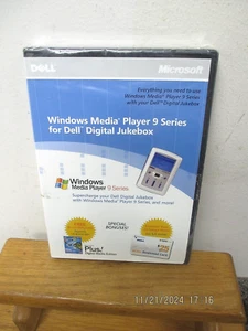 NEW! Dell Windows Media Player 9 Series for Digital Jukebox w/Product Key! F/S! - Picture 1 of 5