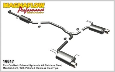 MagnaFlow Street Series Cat-Back Performance Exhaust For Accord Coupe 3.5L 08-12 - Image 1 of 4