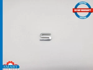 Saturn Sky Emblem Sign Badge Letter S Rear Bumper 07-09 OEM - Picture 1 of 5