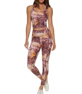 Calvin Klein Printed High-Waist 7/8 Length Leggings Size XS - Picture 1 of 4