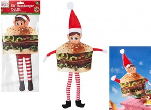 Elves Behavin' Badly Navidad Elfo Hamburguesa Traje Navidad Disfraz #500231 - Imagen 1 de 1