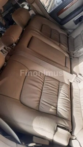 Fit for Lexus LX470  (Year: 1998-2007) 2nd Row Only, Leather replacement cover - Picture 1 of 3