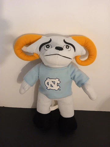 14" Rameses UNC University of North Carolina Tar Heels Mascot Plush Ram Cover