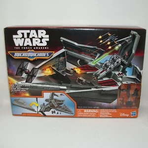 Star Wars The Force Awakens Micro Machines First Order Star Destroyer Playset - Picture 1 of 21
