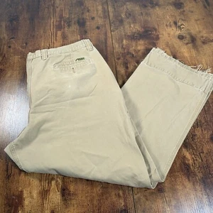 Mountain Khakis Pants Mens 38x27 Beige Teton Twill Flat Front Casual Outdoor - Picture 1 of 9
