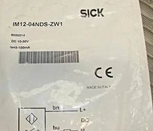 NEW Sick Optic Electronic Sensor IM12-04NDS-ZW1 - Picture 1 of 3