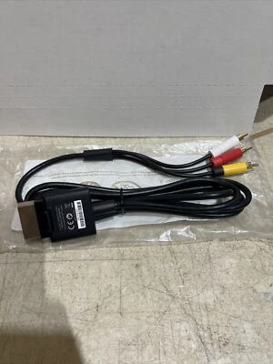 Microsoft Xbox 360 Composive AV Cable Cord X821376-001 - New Sealed OEM - Image 1 of 3