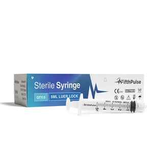FifthPulse Siringa 5 ml (SENZA ago) - Erogazione di misura, sterile - 5-Pk - Foto 1 di 6