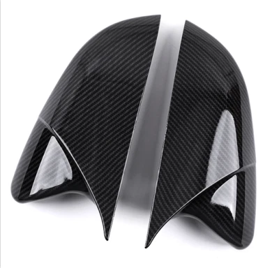 For Honda Civic 10th 2016-2021 Carbon Fiber Look Rear View Mirror Cover US - Image 1 of 4