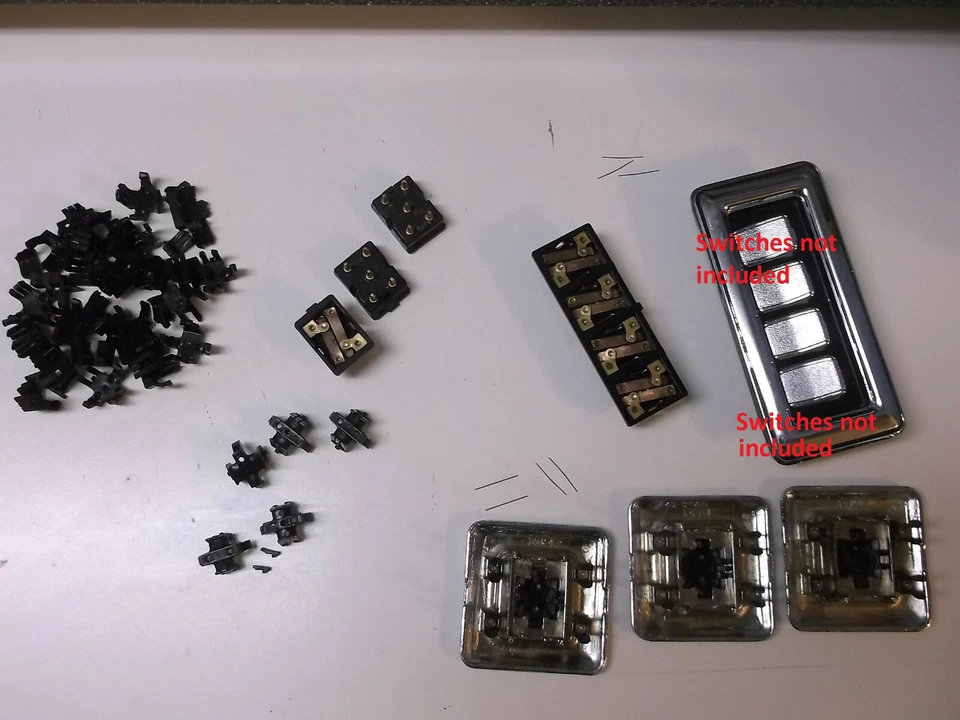 Interruptor de ventana eléctrica de servicio de reconstrucción 1969 1970 1971 1972 Dodge Coronet Charger 69 Foto 1 de 4