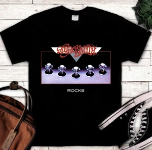 Aerosmith Rocks Album T-Shirt Unisex Heavy Tee - Bild 1 von 2
