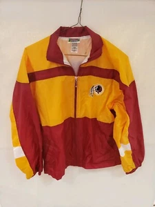 Vintage Washington Redskins Wind Breaker Jacke L 14-16 NFL Youth Nylon - Bild 1 von 7