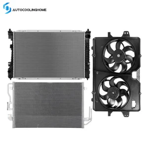 Kit de montaje de condensador de radiador eléctrico y ventilador de refrigeración para Mercury Mariner 2018 - Imagen 1 de 13