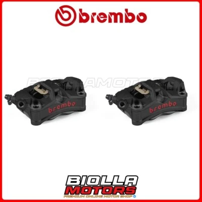220D02070 KIT PINZE FRENO BREMBO RADIALI STYLEMA BLACK 100 MM APRILIA TUONO V4 R — 第 1/4 张图片