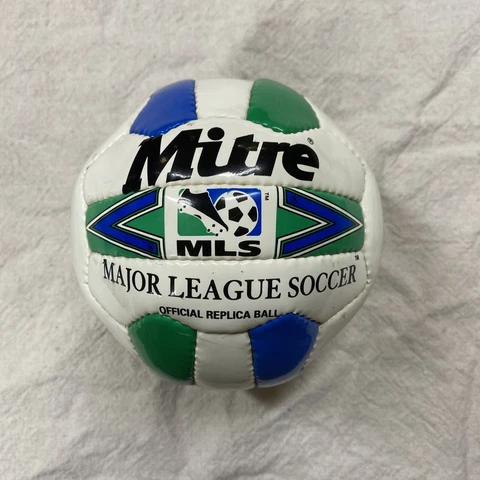1996 Mitre Major League Soccer MLS Ultimax Official Replica Mini Ball Cover