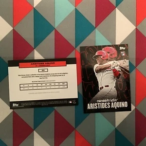 #20 Aristides Aquino Reds RC 🏳️🌈 2020 Topps x Pete Alonso Curated - Picture 1 of 1