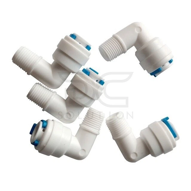 DC SOLUTION Kit 5 raccordi attacco rapido John Guest per vessel membrana depuratore acqua