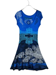 Desigual Damen Ärmellos Rund Nacken Kleid Größe - Bild 1 von 8