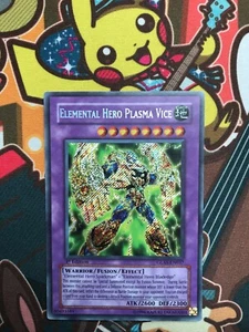 Elemental Hero Plasma Vice Secret Rare 1.Ed GLAS-EN037 englisch Yu-Gi-Oh! NM - Bild 1 von 2