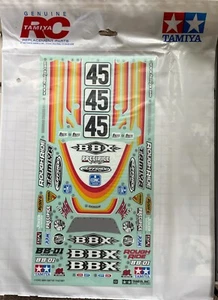 Tamiya RC Sticker Decal Set for 1:10 BBX Buggy: 58719 # 1421861 - Picture 1 of 1