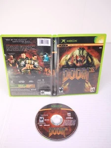 Doom 3 (Microsoft Xbox, 2005) No Manual, Tested Clean fast shiping good conditio - Picture 1 of 10