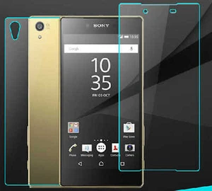 Tempered Glass 2 x Sony Z1 vorne / hinten Hartglas Schutzglas H9 Echtglas - Picture 1 of 1
