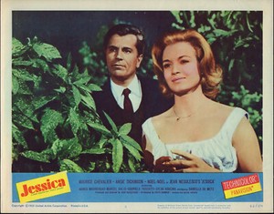 JESSICA orig1962 lobby card ANGIE DICKINSON/GABRIELE FERZETTI 11x14 movie poster