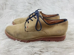 TOMMY HILFIGER Womens Taxi Size 9 M Brown Suede Shoes - Picture 1 of 6