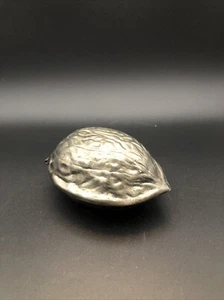 Retro Nussknacker Walnuss 70er Jahre silberfarben Mid Century - Bild 1 von 4