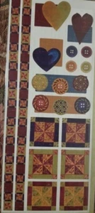 Creative Memories COTTAGE FAMILY JUMBO GREAT LENGTHS STICKER PACK NEW - Picture 1 of 2