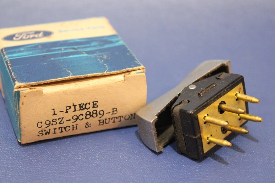 Nuevo de Lote Antiguo Ford Thunderbird 1968 1969 Interruptor de Actuador de Control de Crucero LH C9SZ-98C889-B Foto 1 de 1