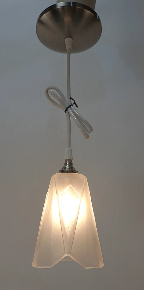 DEGUE French Art Deco Pendant Lights Set of 3 - Image 1 of 4