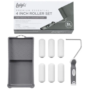 Malerrolle klein Set - 6 Stück Farbroller - Mini Lackrolle Lackierwalze - Bild 1 von 6