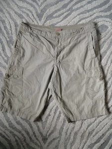 Vintage Nike Cargo Shorts Athletic Dept Herren 36 Large Beige Outdoor Taschen - Bild 1 von 7